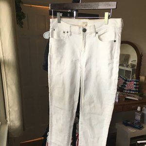 J. Crew White Jeans